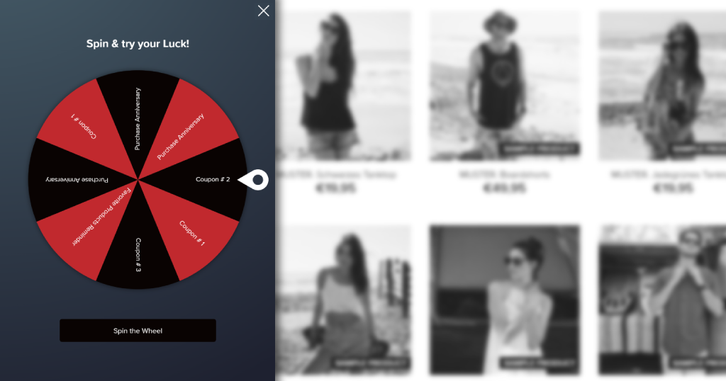 Ecwid Discount Spin Wheel of Fortune
