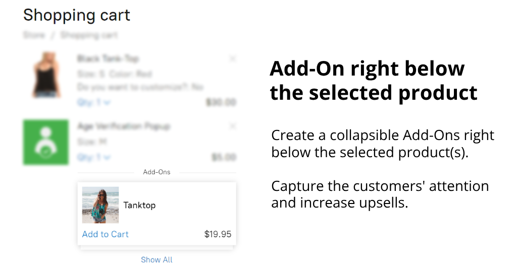 Ecwid Product Add-on Genius: Elevate Your Cart Experience with Versatile Add-ons