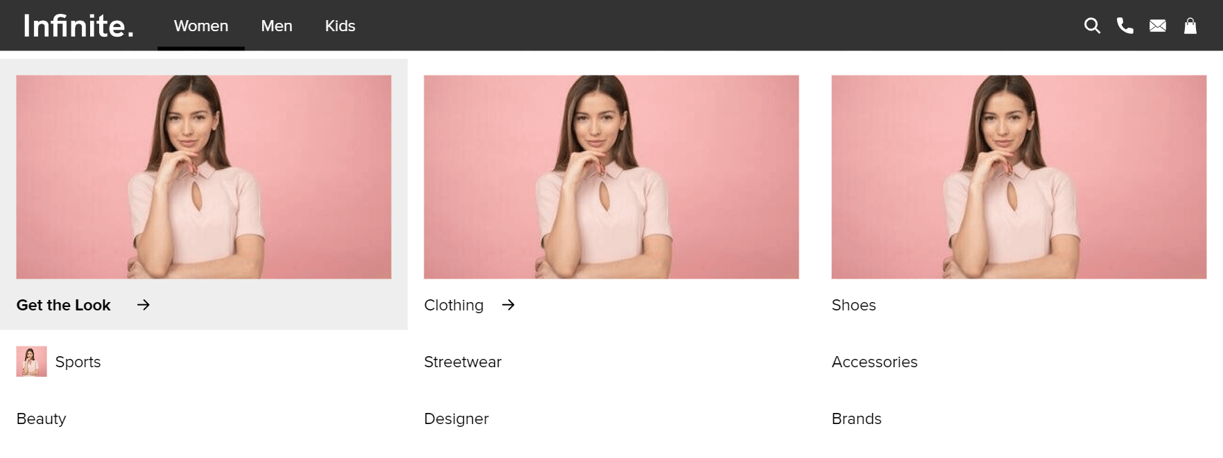 Ecwid Mega Menu: Present Shop Categories at a glance with a Multi-level Mega Menu
